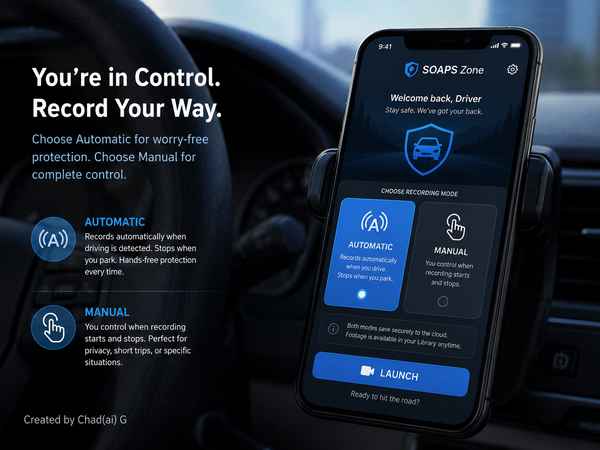 29 - Giving Drivers a Choice Between Automatic and Manual Recording